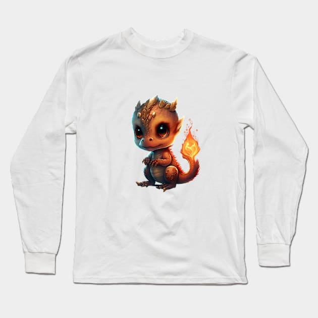 Baby dragon Long Sleeve T-Shirt by Koszulki